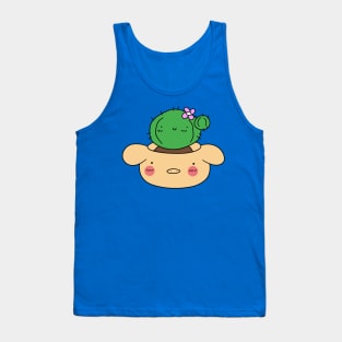 Cactus and Pig Planter Tank Top